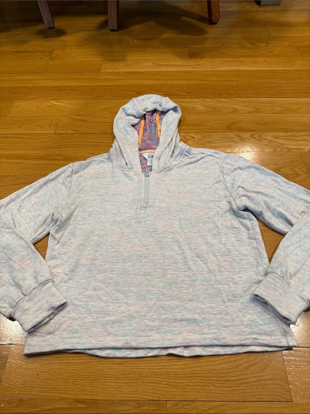 Athleta girl quarter zip hoodie size xl/14.